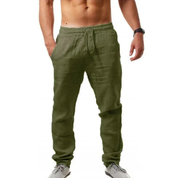 Men's Cotton Linen Casual Breathable Pants / Shorts