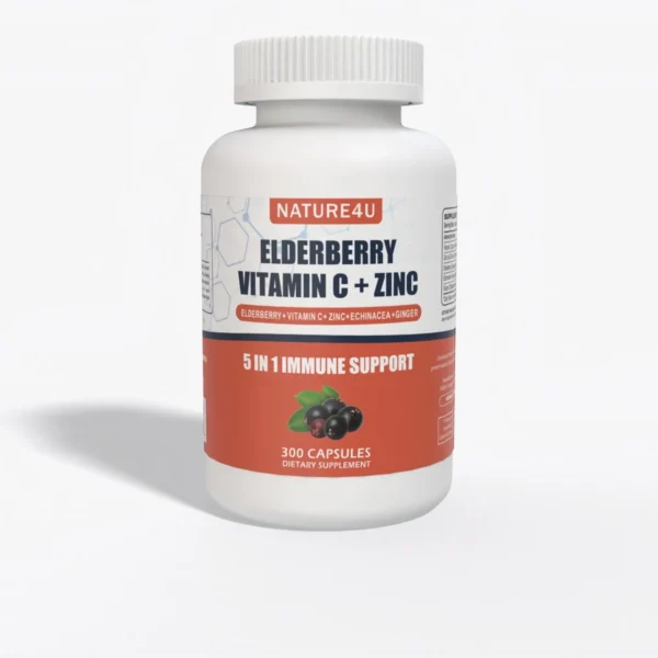 Elderberry Immune Support Supplement.