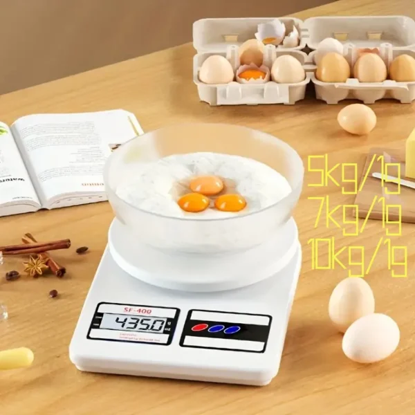 5kg/7kg/10kg Electronic Food Scale. Digital Display Kitchen Scale