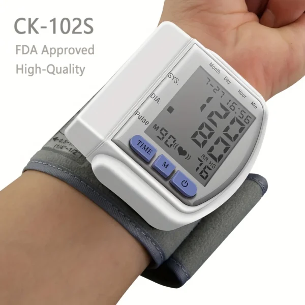 Accurate Blood Pressure Monitoring Made Easy Wrist Blood Pressure Monitor With Voice Automatic Digital BP Machine